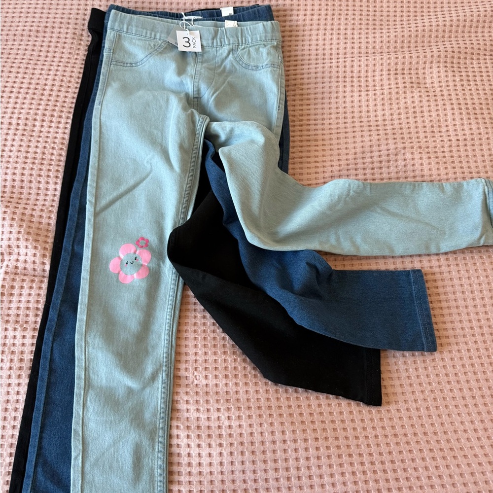Stylish Kids Jeans Set - Light Blue and Dark Blue